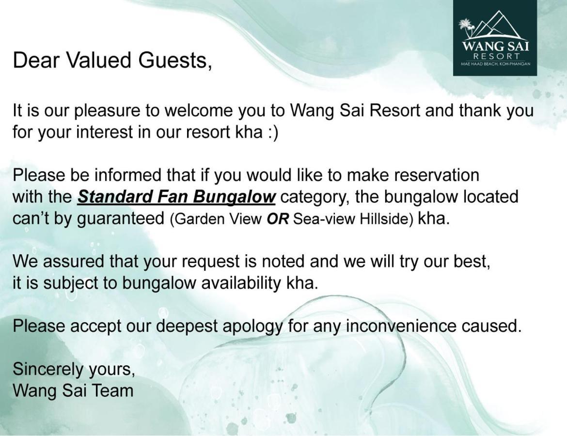 Wang Sai - Sha Resort Strand Mae Haad